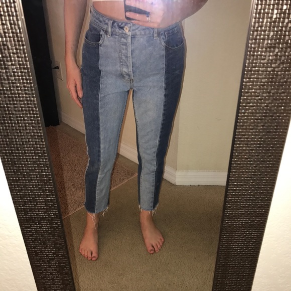 PacSun Denim - Multi tone high wasted jeans